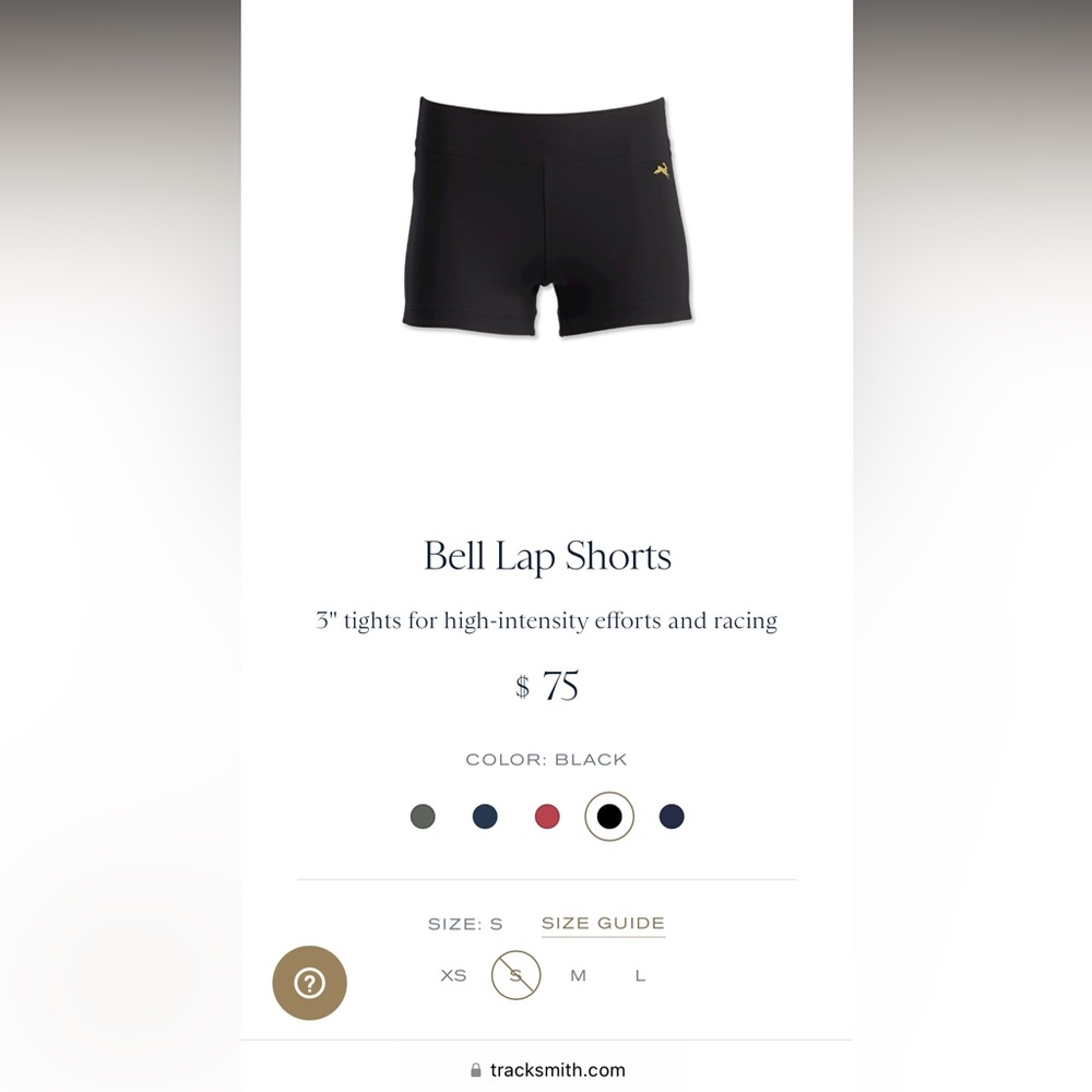 Tracksmith Bell Lap Shorts